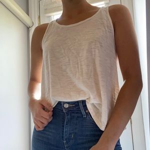 White/cream with Lace back detailing